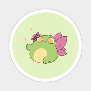 The Frog Fairy (Pink) Magnet